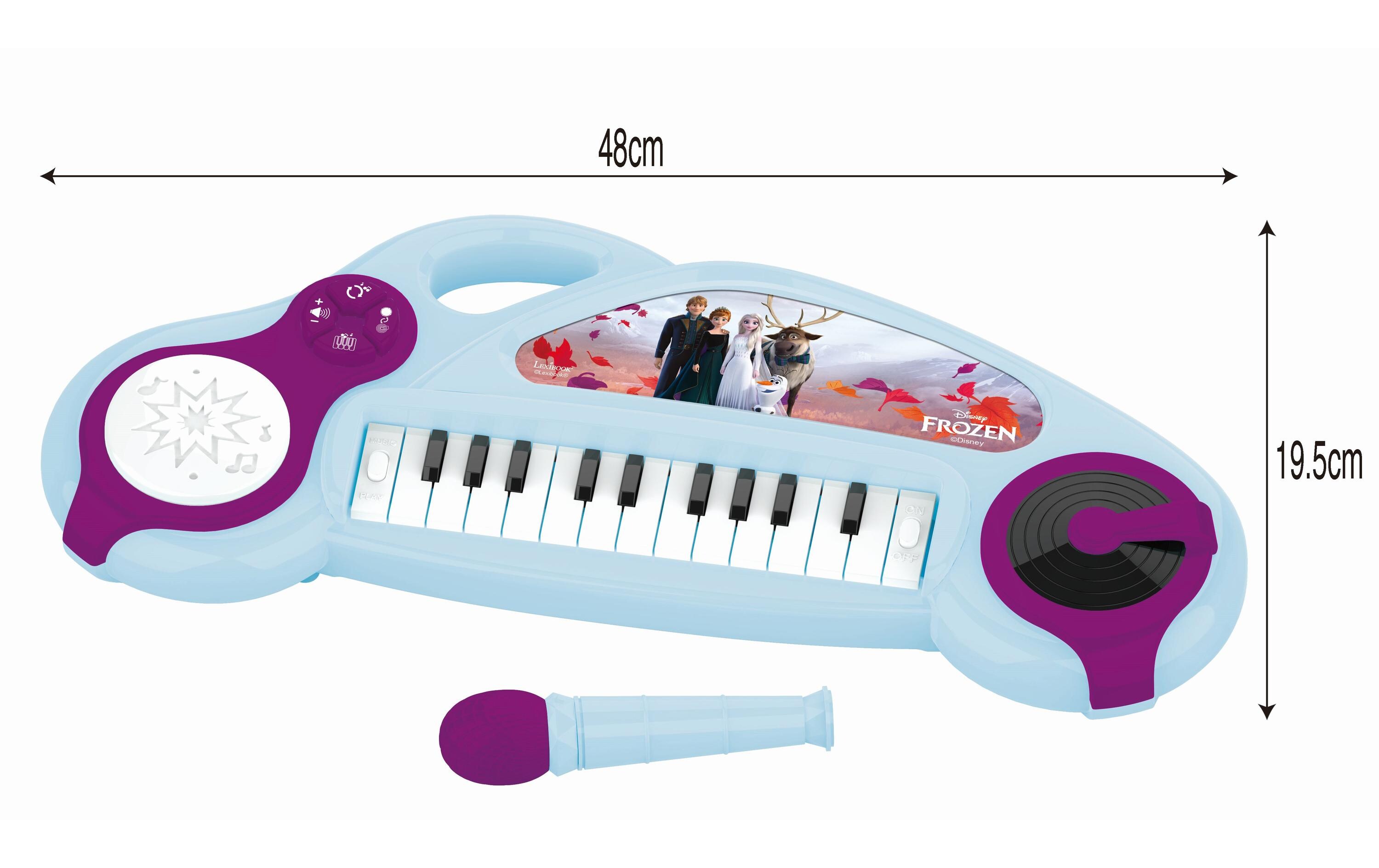 Disney Frozen Elektronisches Keyboard Drumpad und Lichteffekten