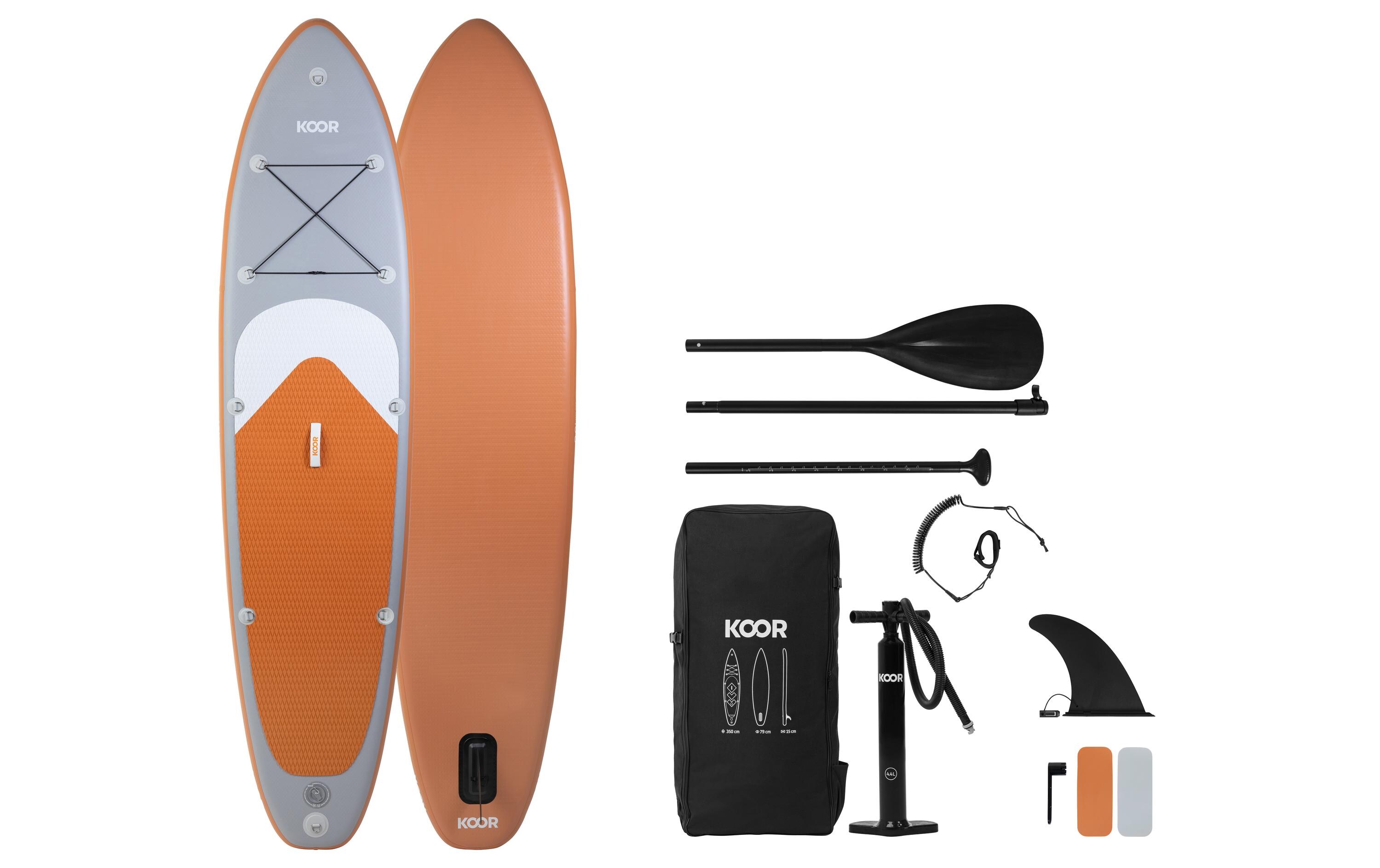 KOOR SUP ASUUBI 10'6 Arancia 320x71x12cm, max. 120 kg