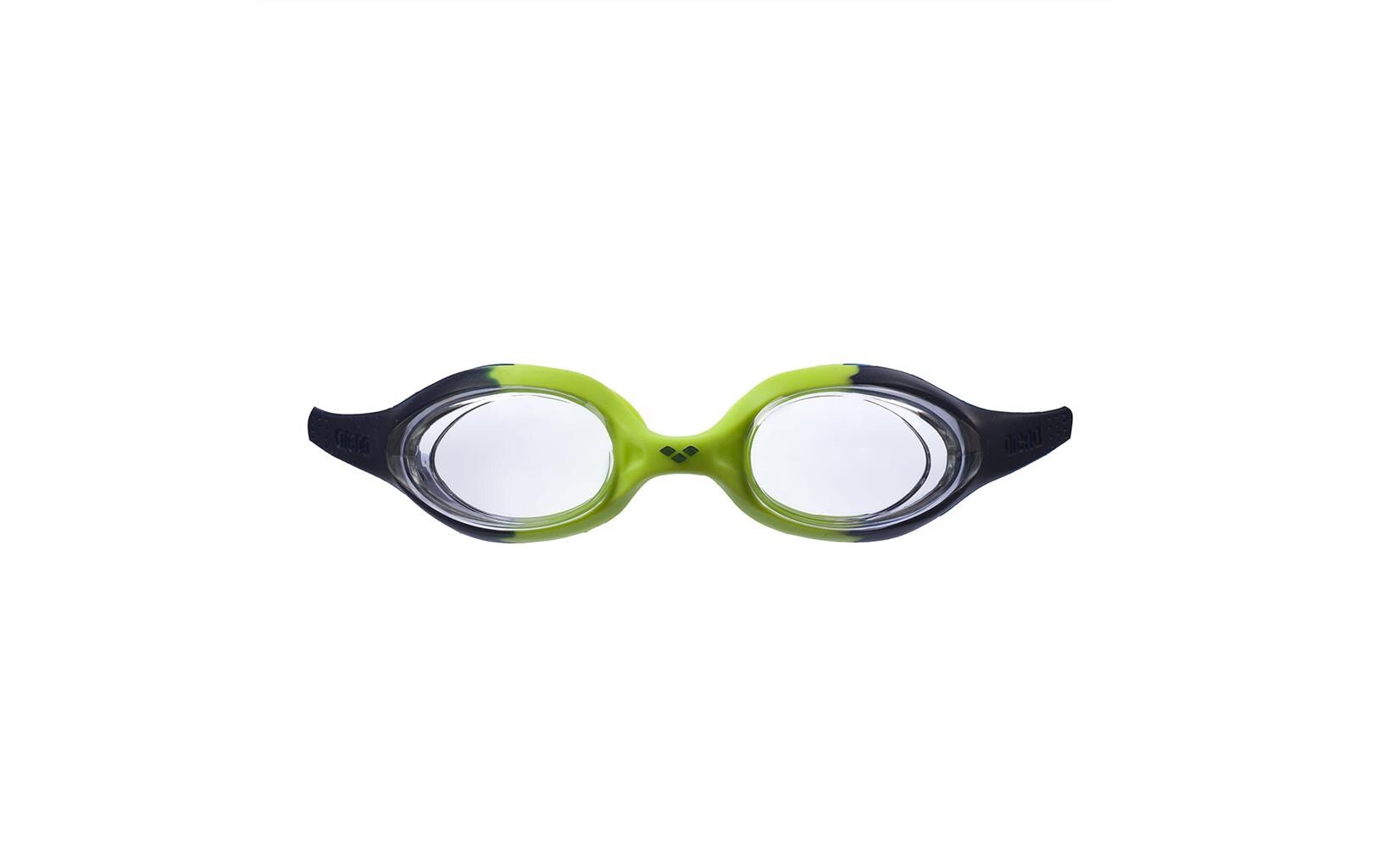 arena Spider Junior Goggle navy/clear/citronella (Indoor)