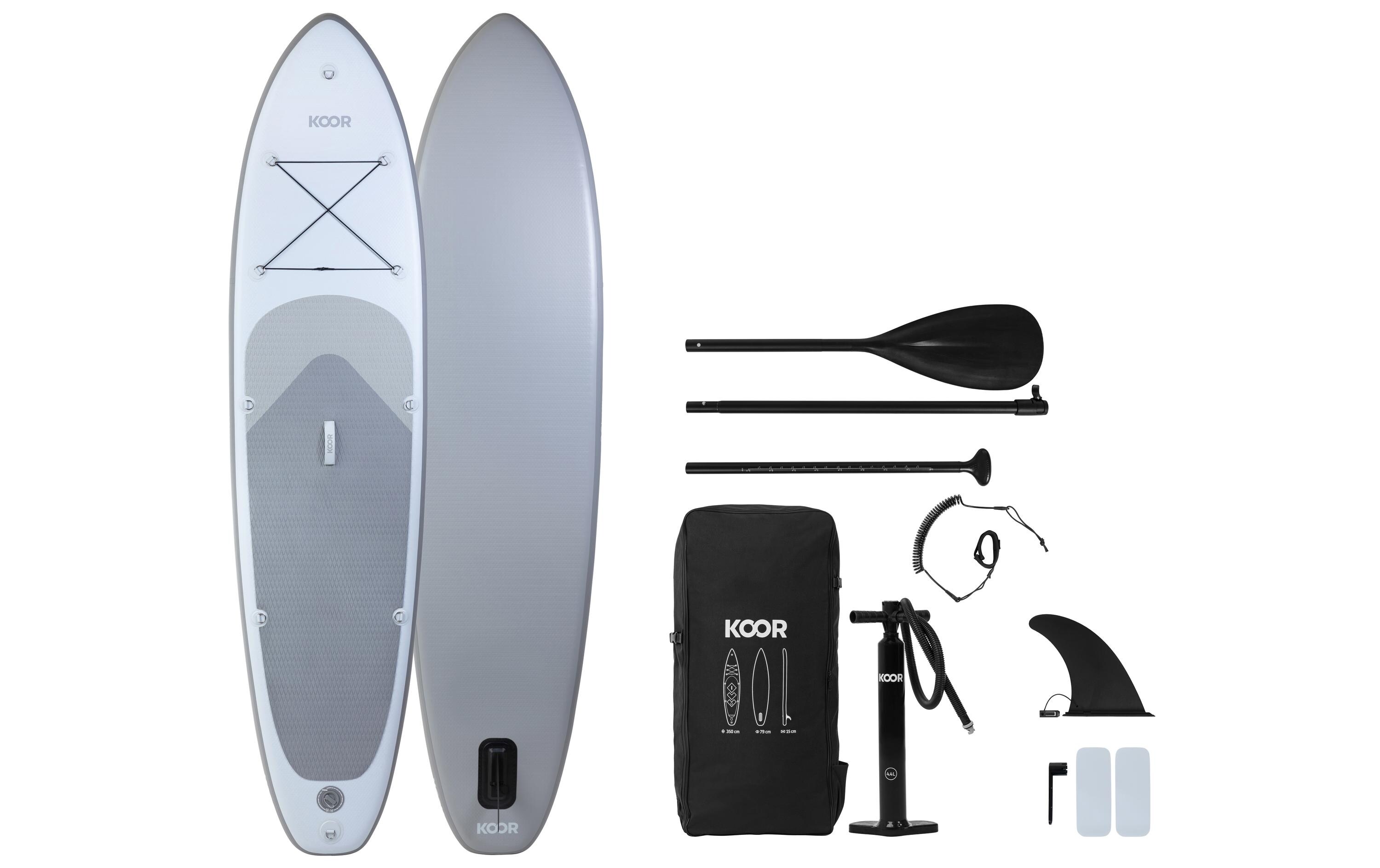 KOOR SUP ASUUBI 10'6 Grigio 320x71x12cm, max. 105 kg