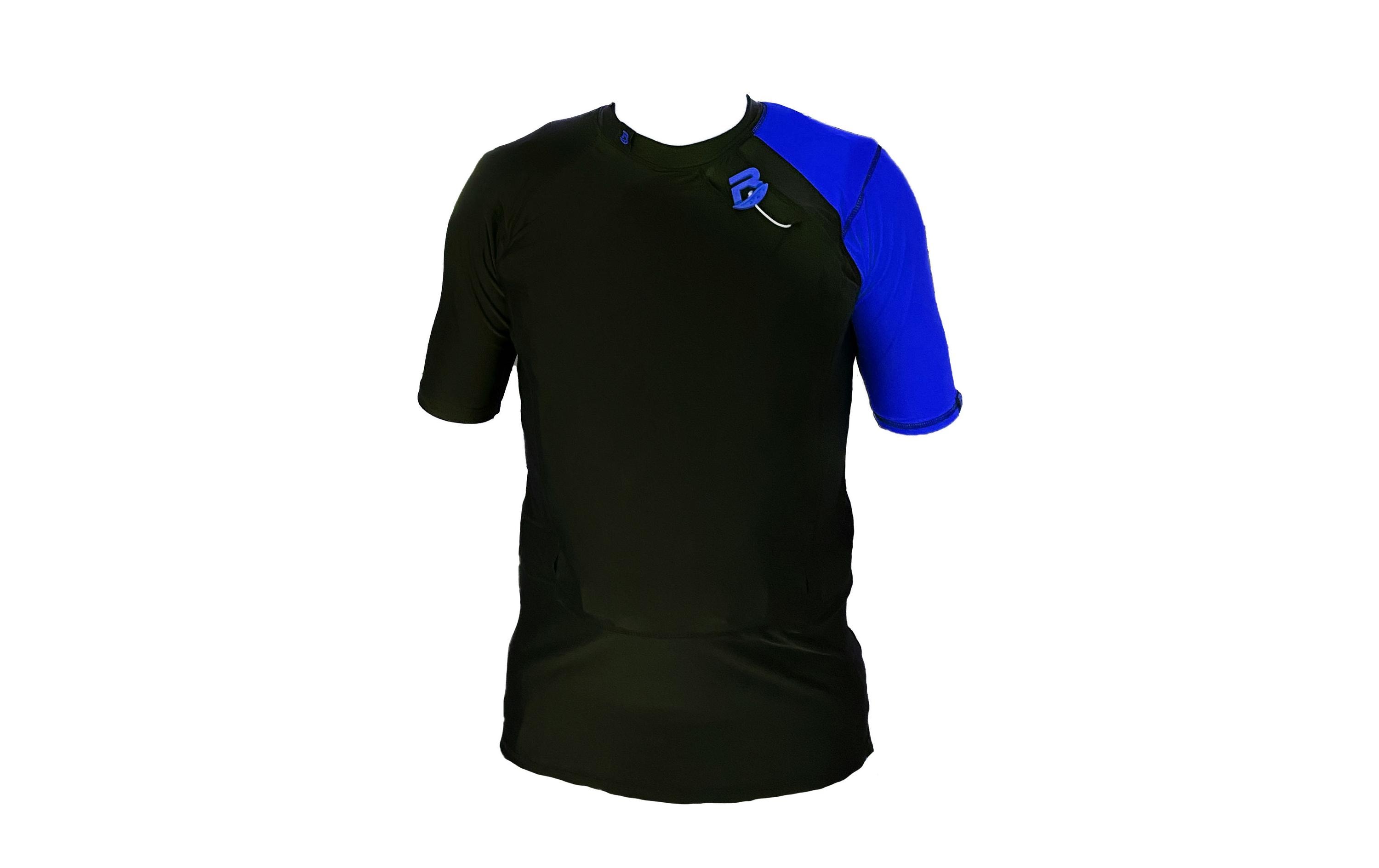 RES-T Schwimmweste T-Shirt Blau S 80% Polyamid, 20% Elasthan, Weste Nylon