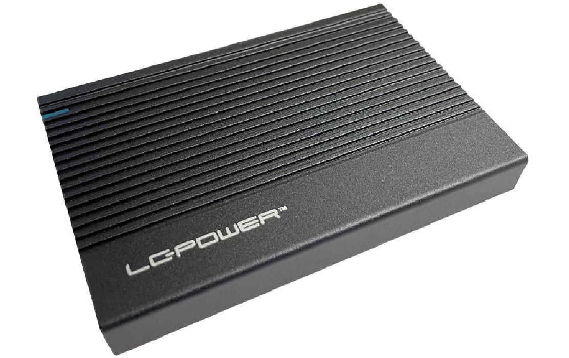 LC-Power ext. 2.5 Gehäuse LC-25U3-C schwarz, USB3.2, für SATA HDD, Type-C