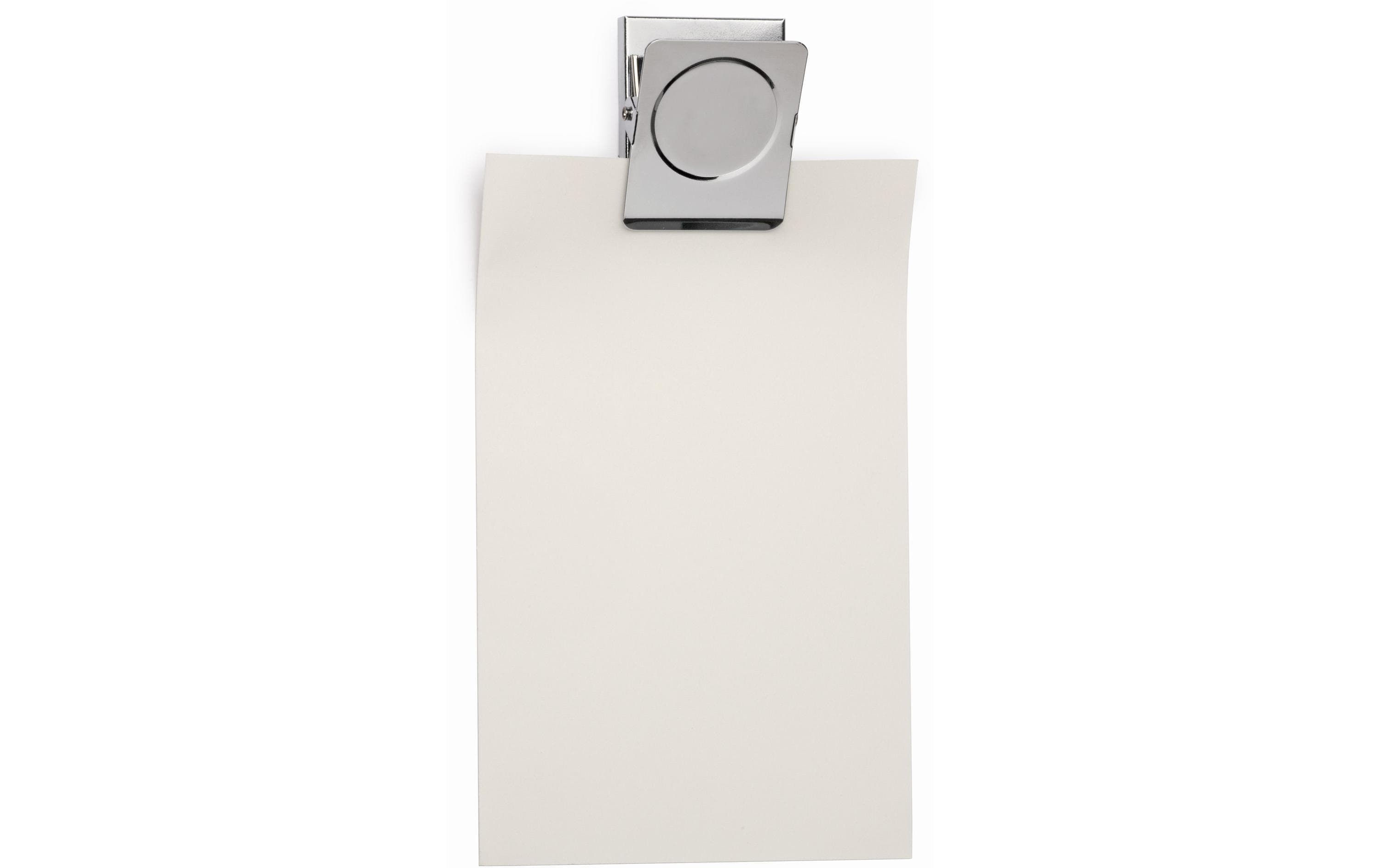 MAUL Papier-Klemmer mit Magnet 1 Stk. 20 x 40 mm, silber