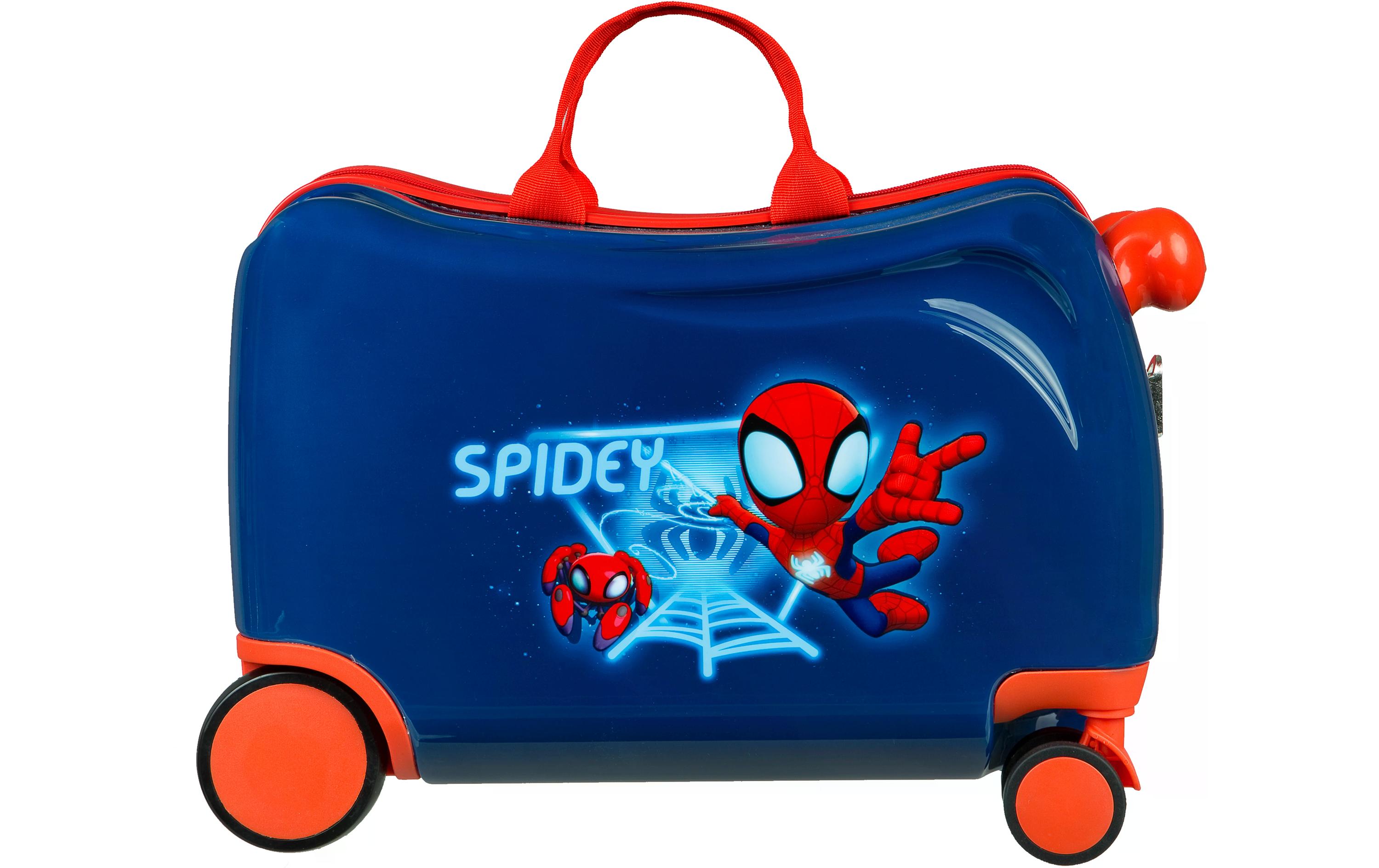 Undercover Reisetrolley Ride-on Spider-Man, 4 Räder