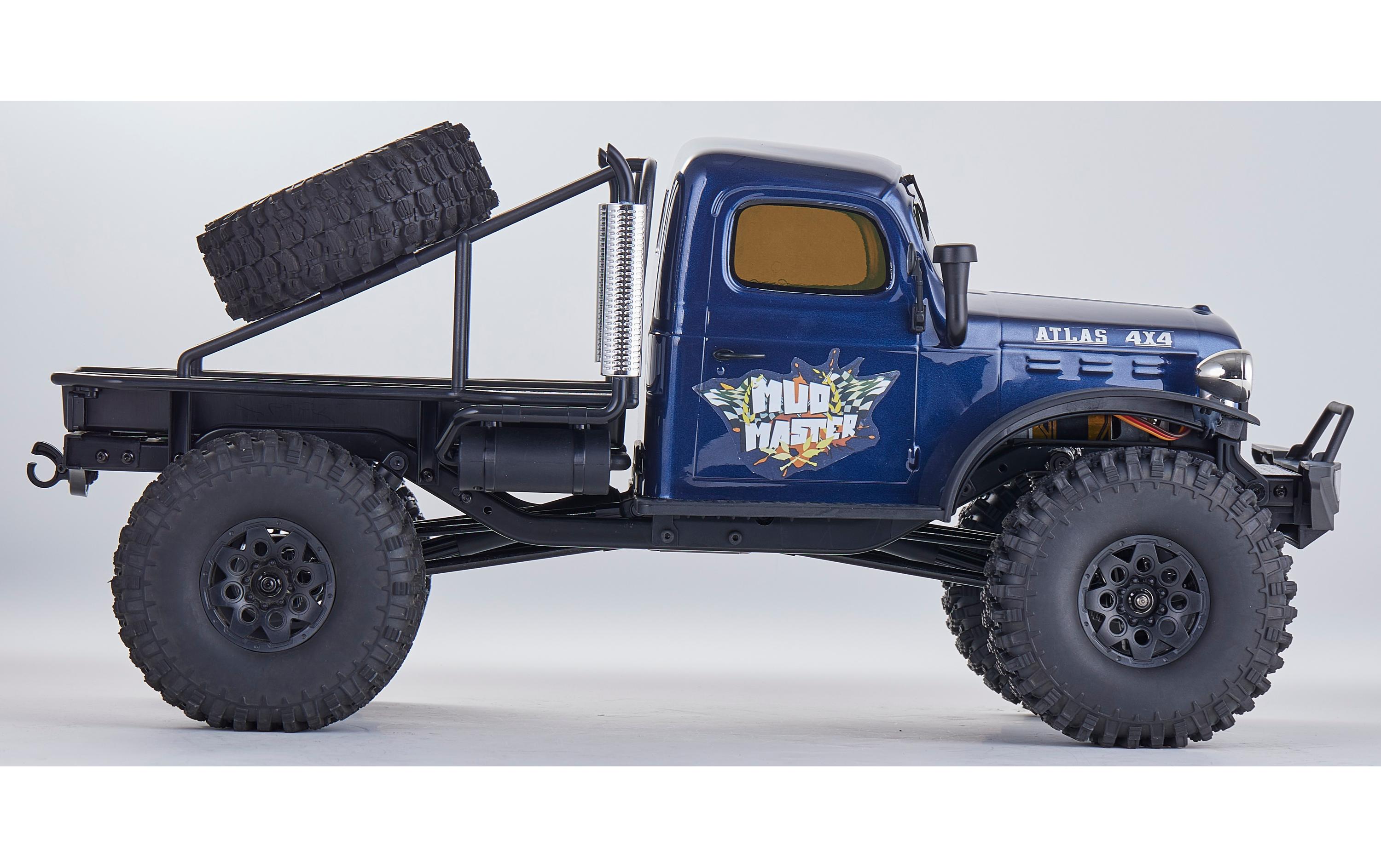 Rochobby ATLAS Mud Master 4WD Blau Crawler, ARTR, 1:10