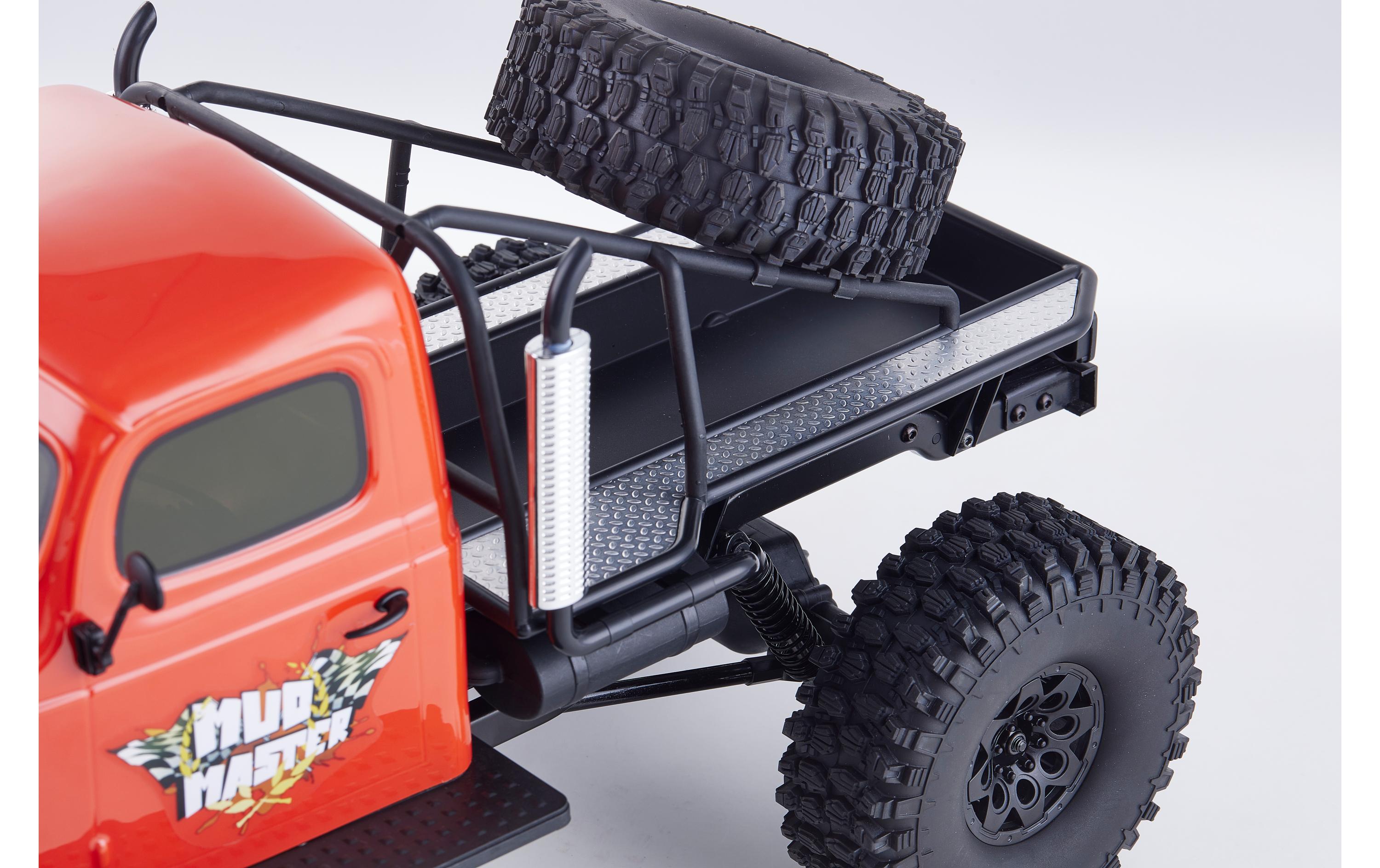 Rochobby ATLAS Mud Master 4WD Blau Crawler, ARTR, 1:10